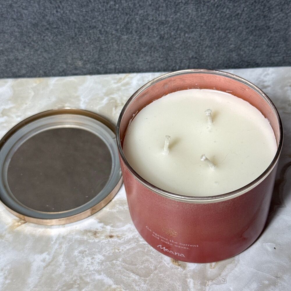 Bath & Body Works Disney Princess Moana 3-Wick Candle 14.5 Oz New See Photos - Picture 4 of 4